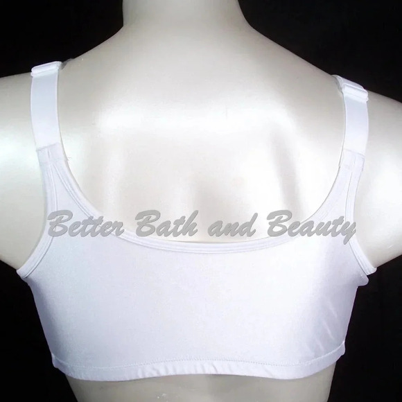 38C Playtex Sensationally Sleek Wire Free Bra White NWOT - Picture 7 of 7